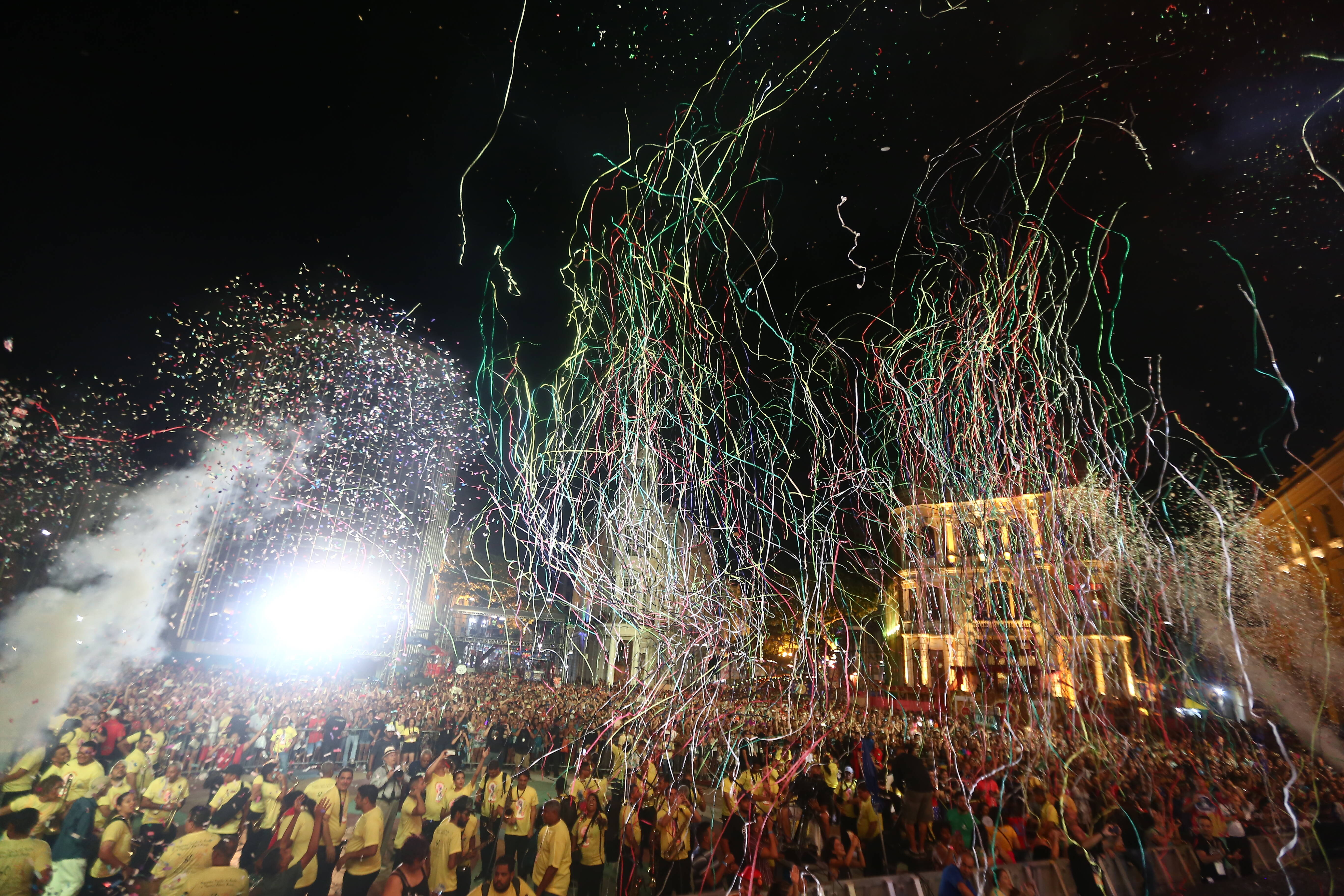 Abertura do Carnaval do Marco Zero do Recife. Foto: Divulgação/Prefeitura do Recife