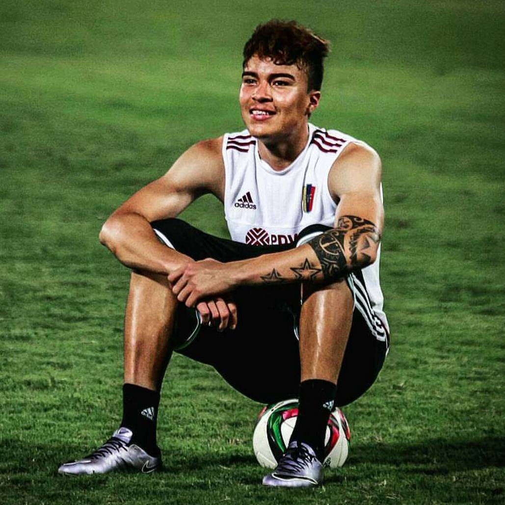 Peñaranda é da seleção venezuelana. Foto: Instagram