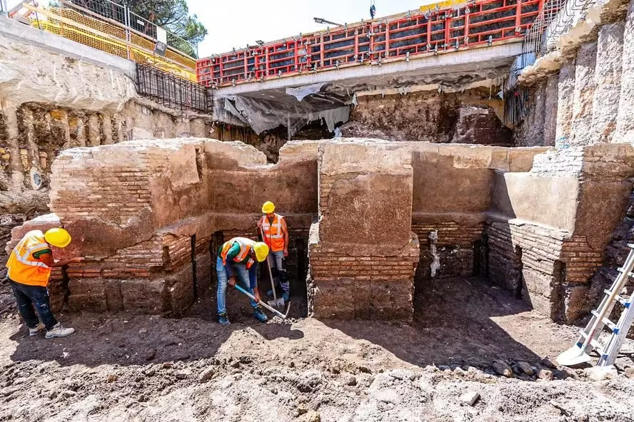 Jardim do Imperador romano Calígula Reprodução/Ministério da Cultura da Itála