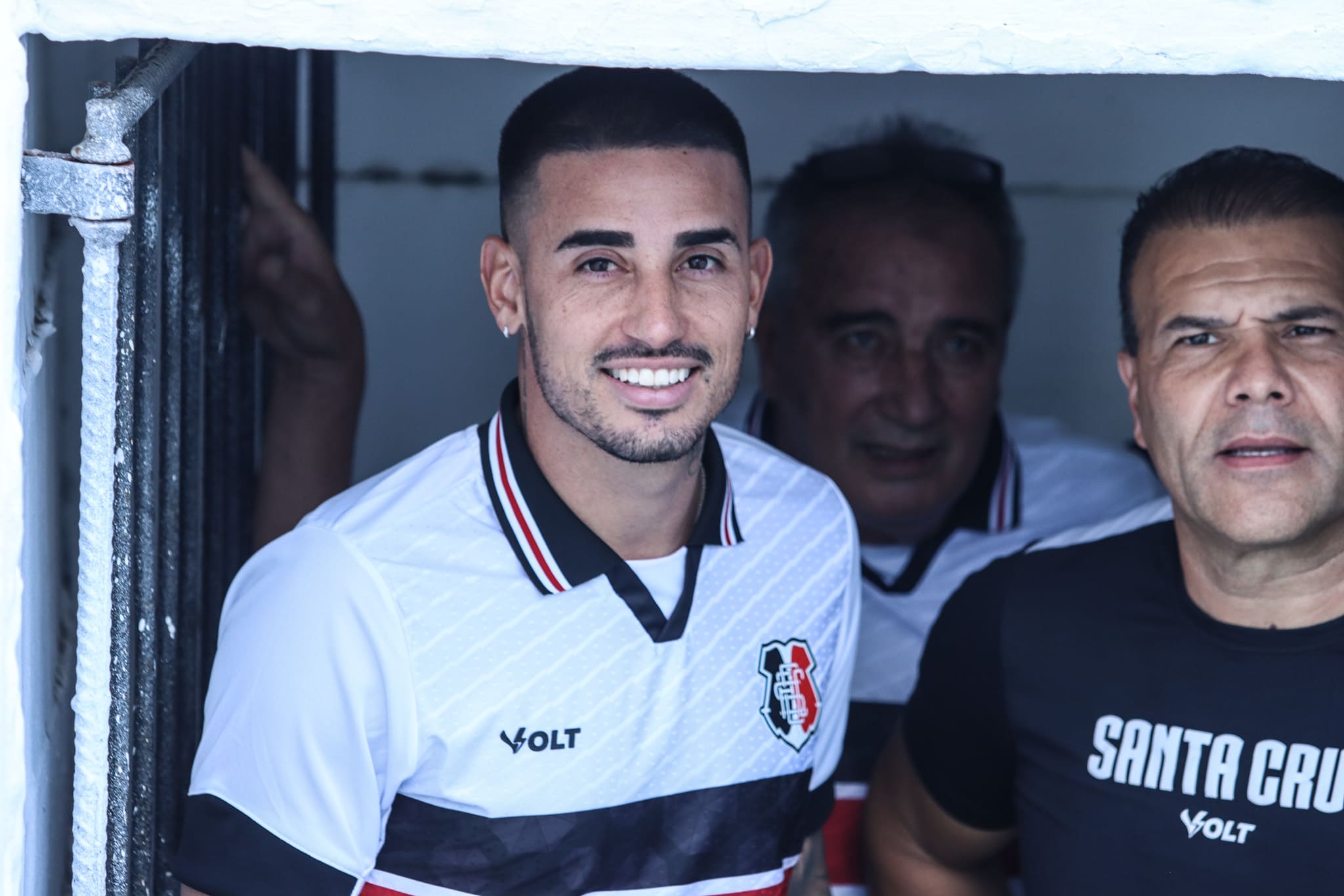 Thiago Galhardo. Foto: Evelyn Victoria/ Santa Cruz FC
