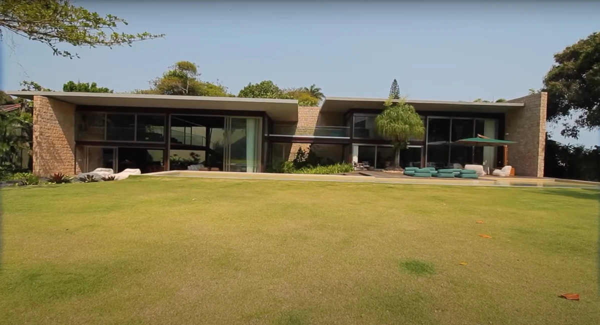 Mansão de R$ 250 milhões de Márcio Garcia é a mais cara do Brasil. Foto: YouTube