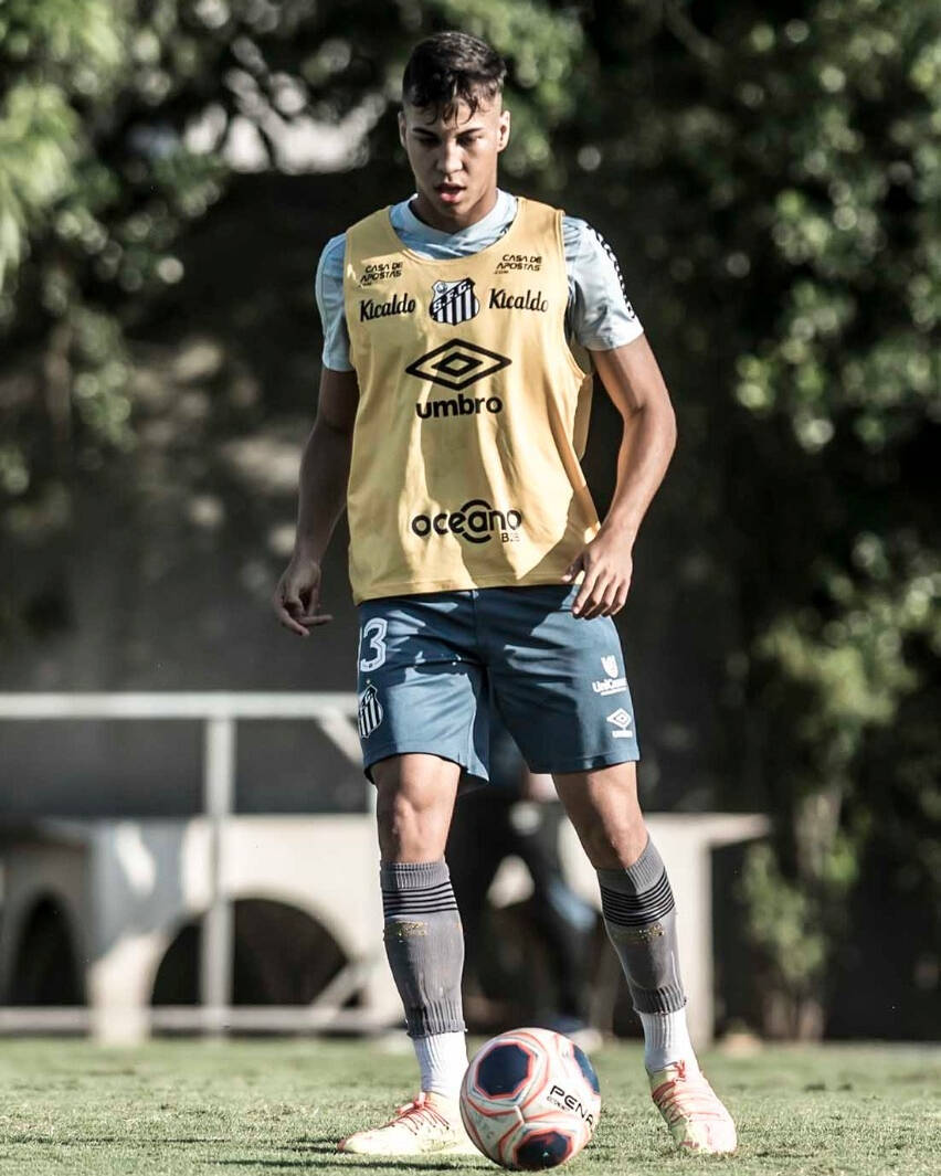Treino do Santos. Foto: Instagram