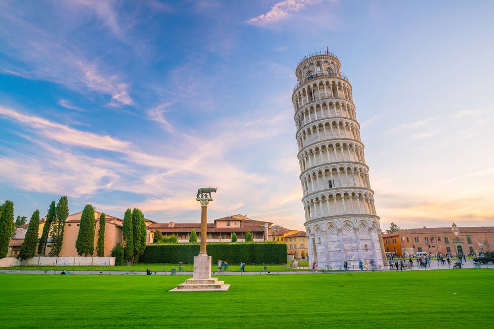 Torre de Pisa. Foto: shutterstock 