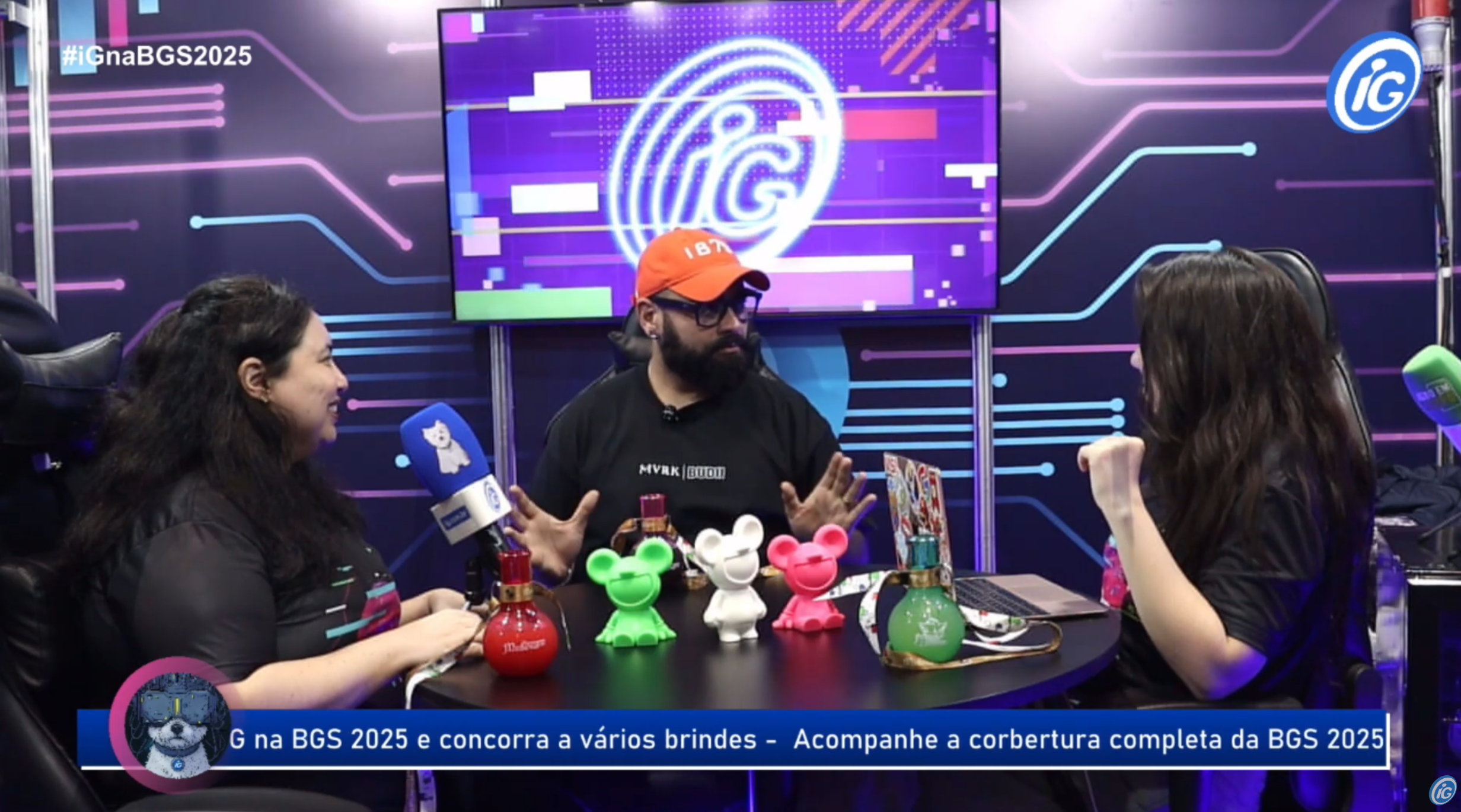 Reprodução Thiago Rosinhole, criador do Budii, em entrevista ao podcast iGeek na BGS. Reprodução