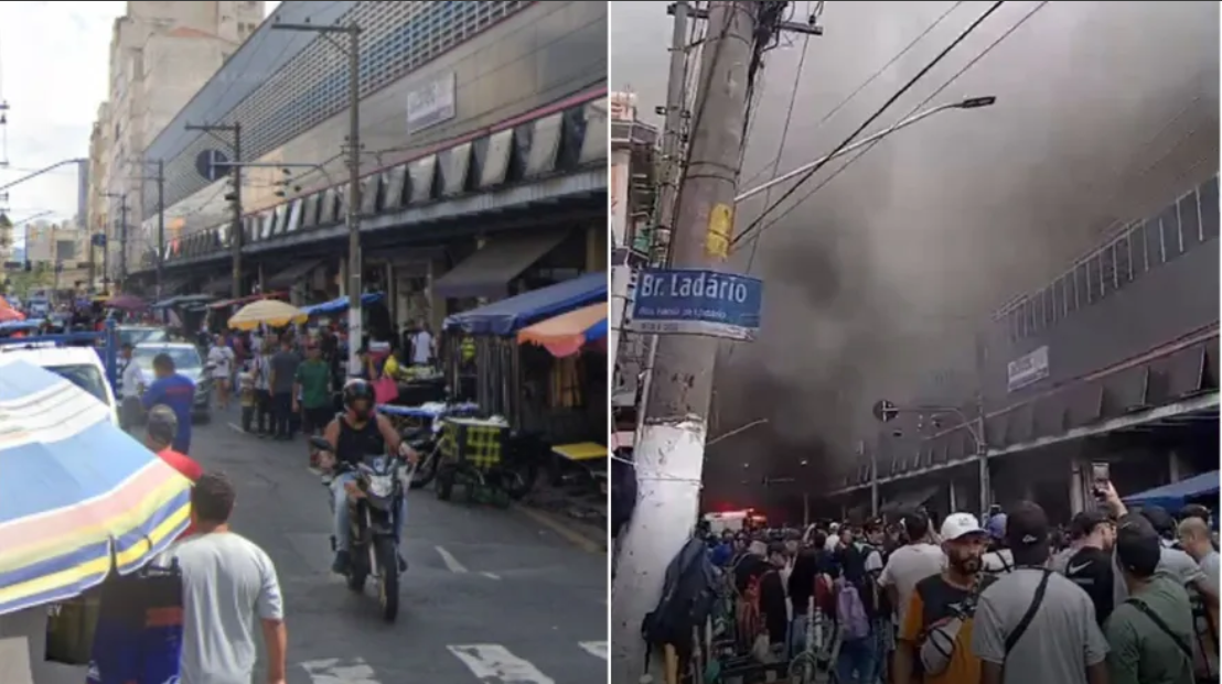 Suspeita é que o fogo tenha começado no pane de um ventilador Reprodução/CNN