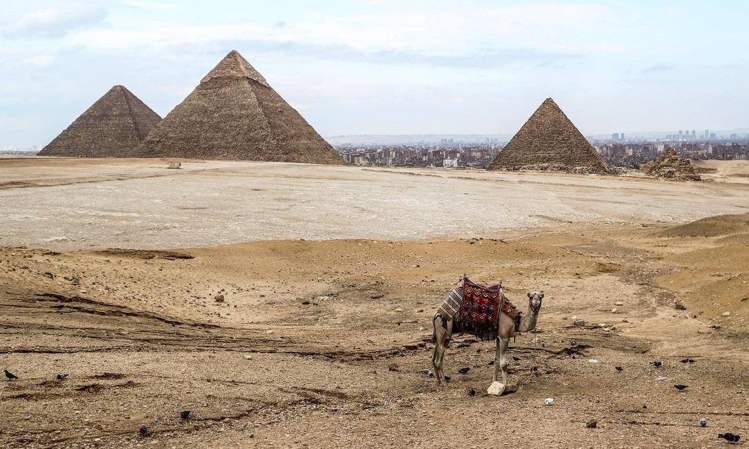 Os pontos turísticos pelo mundo vazios por causa da pandemia do coronavírus. Foto: Reprodução