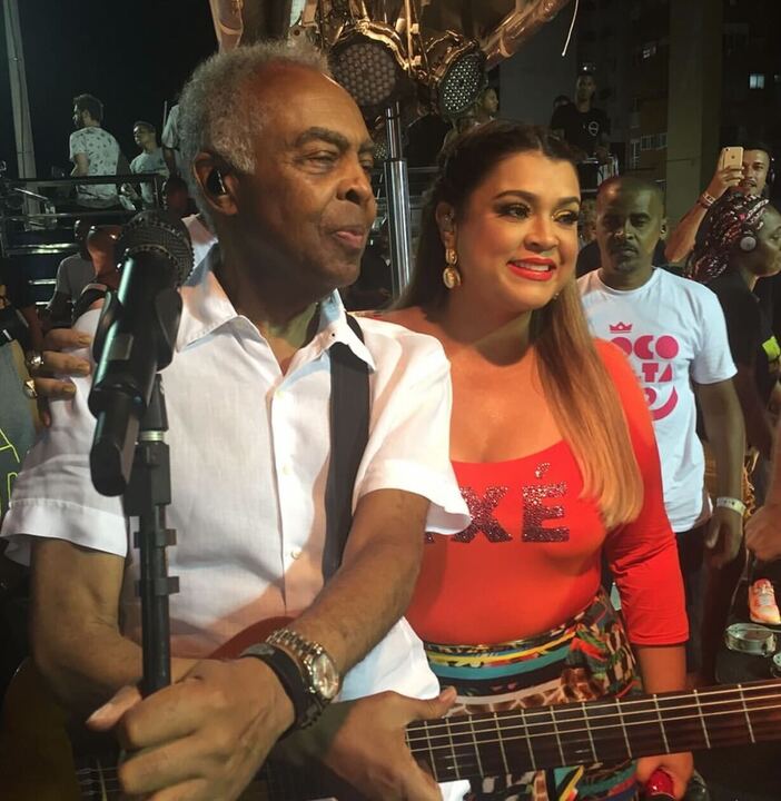 Gilberto Gil e Preta Gil Reprodução: Instagram