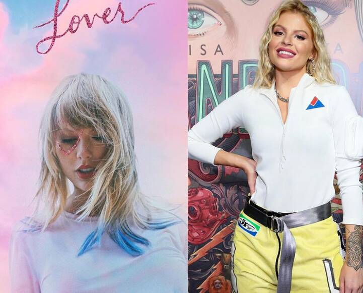 Taylor Swift divulgou nesta sexta (14) o single You Need to Calm Down, do seu sétimo álbum, chamado “Lover”. Além dela, Luísa Sonza lançou hoje seu clipe Garupa com a participação de Pabllo Vittar. Foto: Reprodução/Instagram
