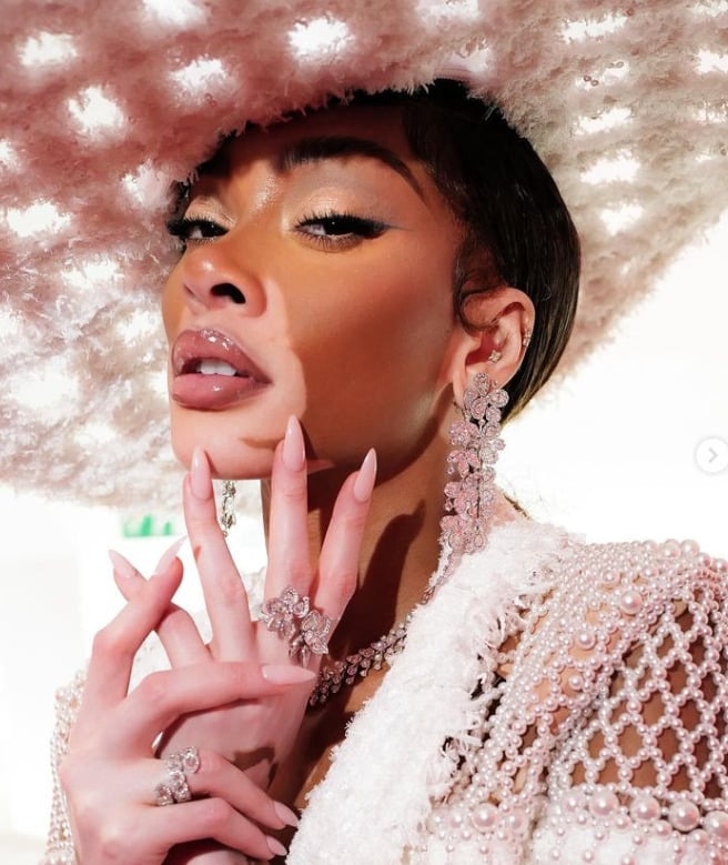 Winnie Harlow - Modelo canadense. Nascida em Mississauga, em 27/7/1994. Reprodução: Flipar