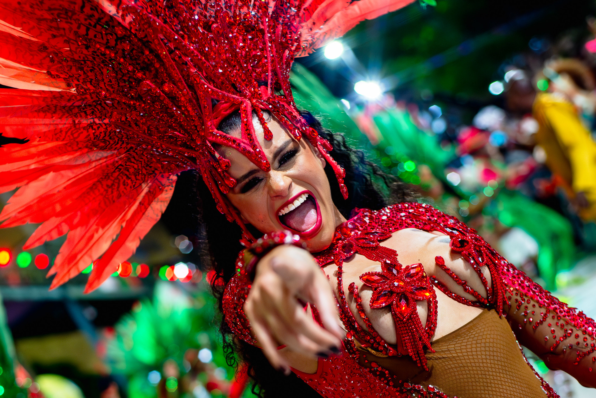 Passista da Grande Rio. Foto: Divulgação / Liesa Rio Carnaval 2026