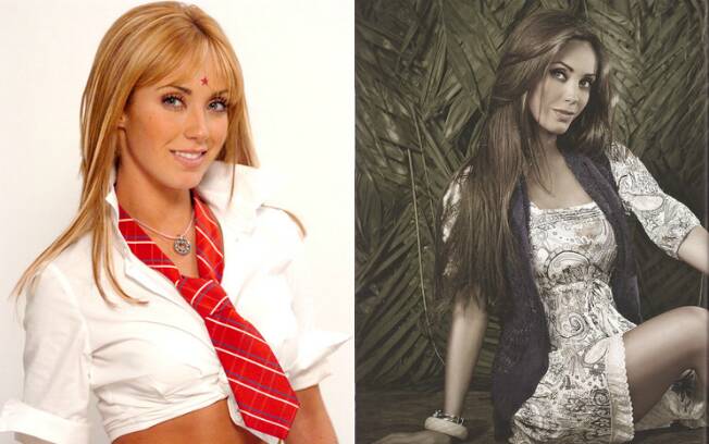 Anahí interpretou a protagonista Mia Colucci, e hoje deu uma pausa na carreira depois de lançar CDs e estrelar uma novela mexicana Reprodução