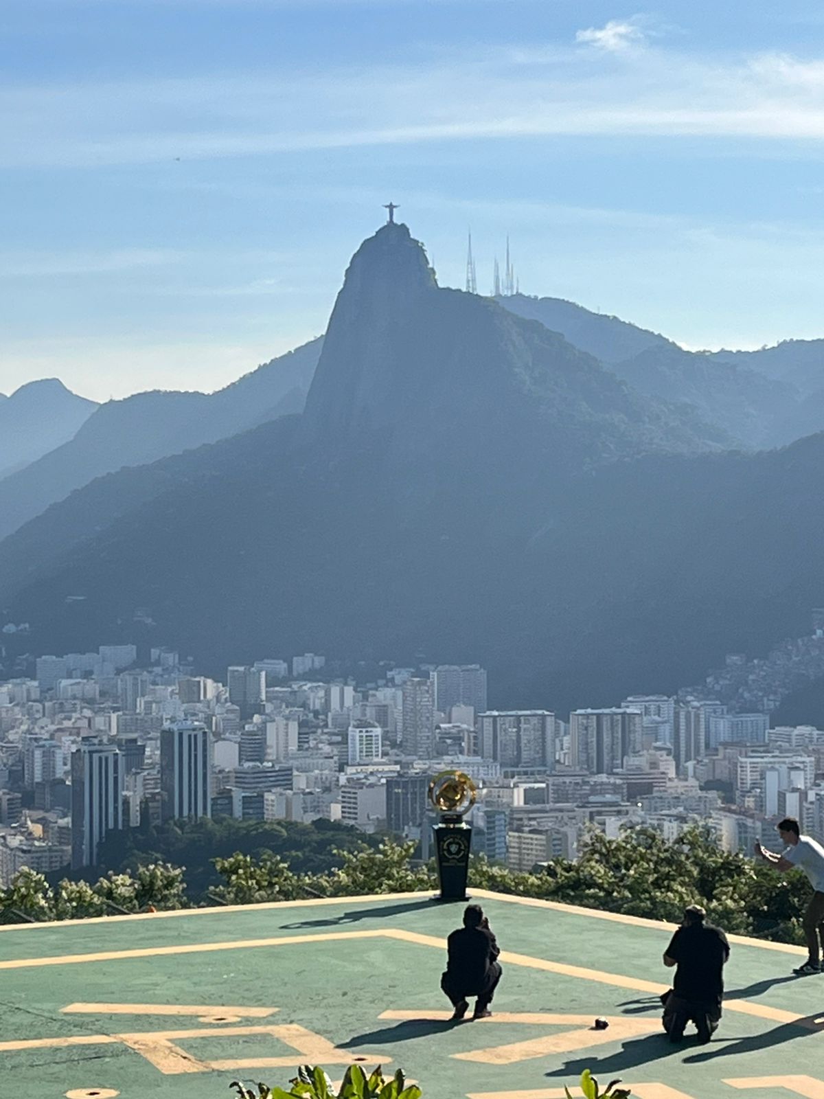 Taça do Mundial de Clubes da FIFA, no Pão de Açúcar. Foto: João Pedro Lima/Portal iG