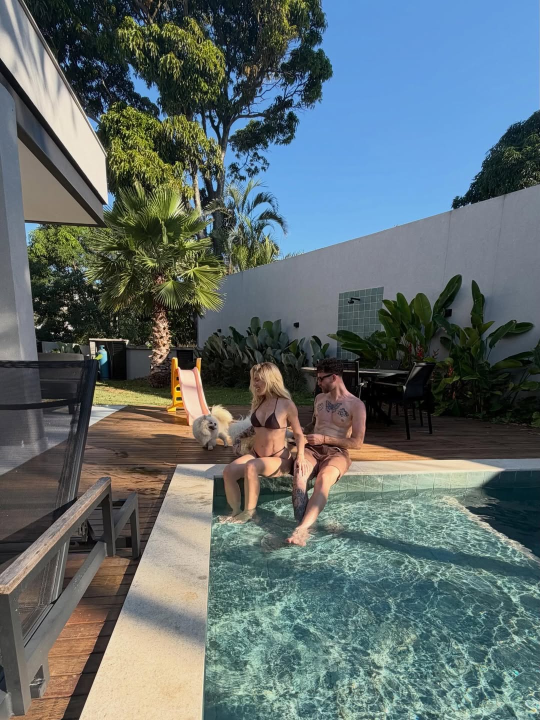 Léo Pereira publica fotos com Karoline Lima no Rio e web comenta romance. Foto: Instagram