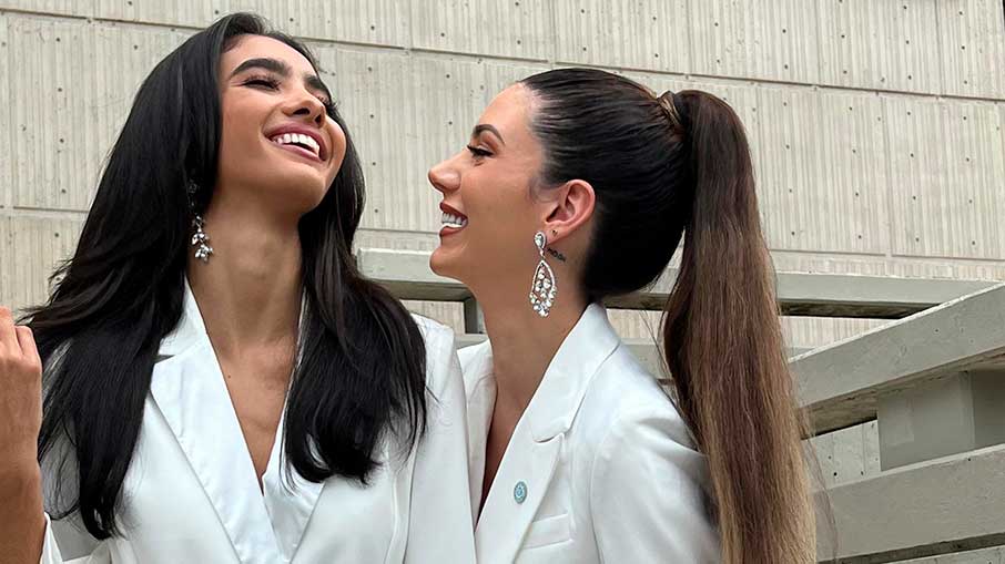 As Miss Argentina e Miss Porto Rico se casaram na cidade de San Juan, em Porto Rico. Foto: Reprodução/Instagram 02.11.2022