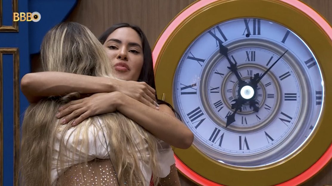 Yasmin e Isabelle no 'BBB 24' Reprodução/Globo - 04.03.2024