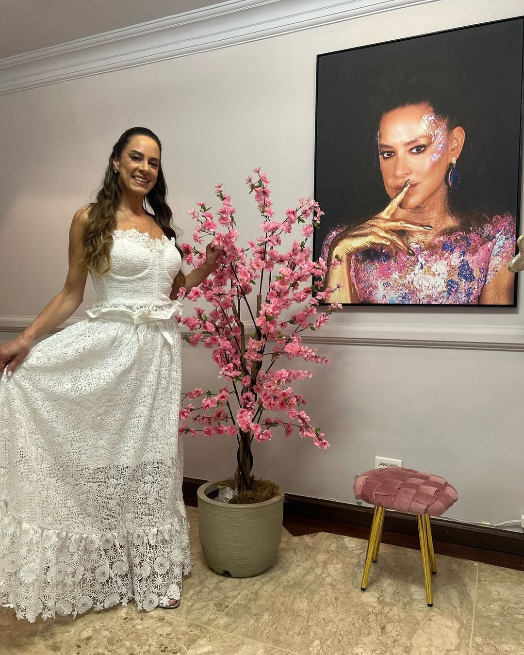 Silvia Abravanel e Gustavo Moura oficializam casamento civil em cerimônia íntima. Foto: Instagram
