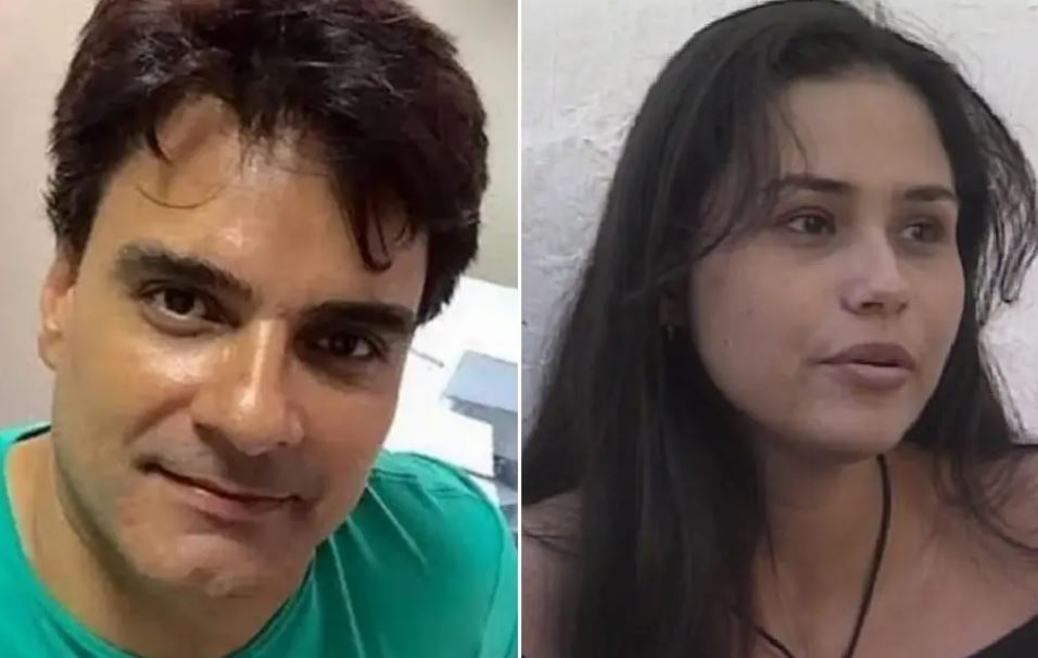 Ele e a esposa Paula Thomaz fecharam Daniella na saída de um posto de gasolina, a obrigaram a entrar num carro e a levaram para um matagal.  Reprodução: Flipar