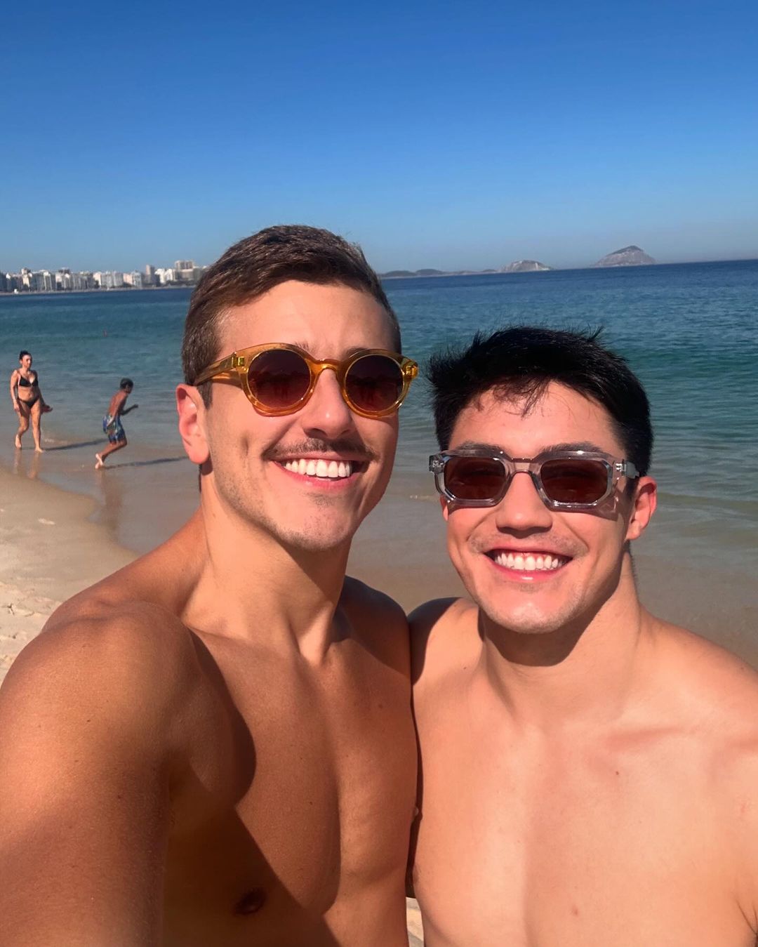 Arthur Nory com o namorado Joao Otavio Tasso Reprodução/Instagram