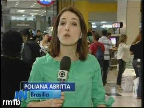 Poliana Abritta já foi repórter em Brasília, onde mora Reprodução