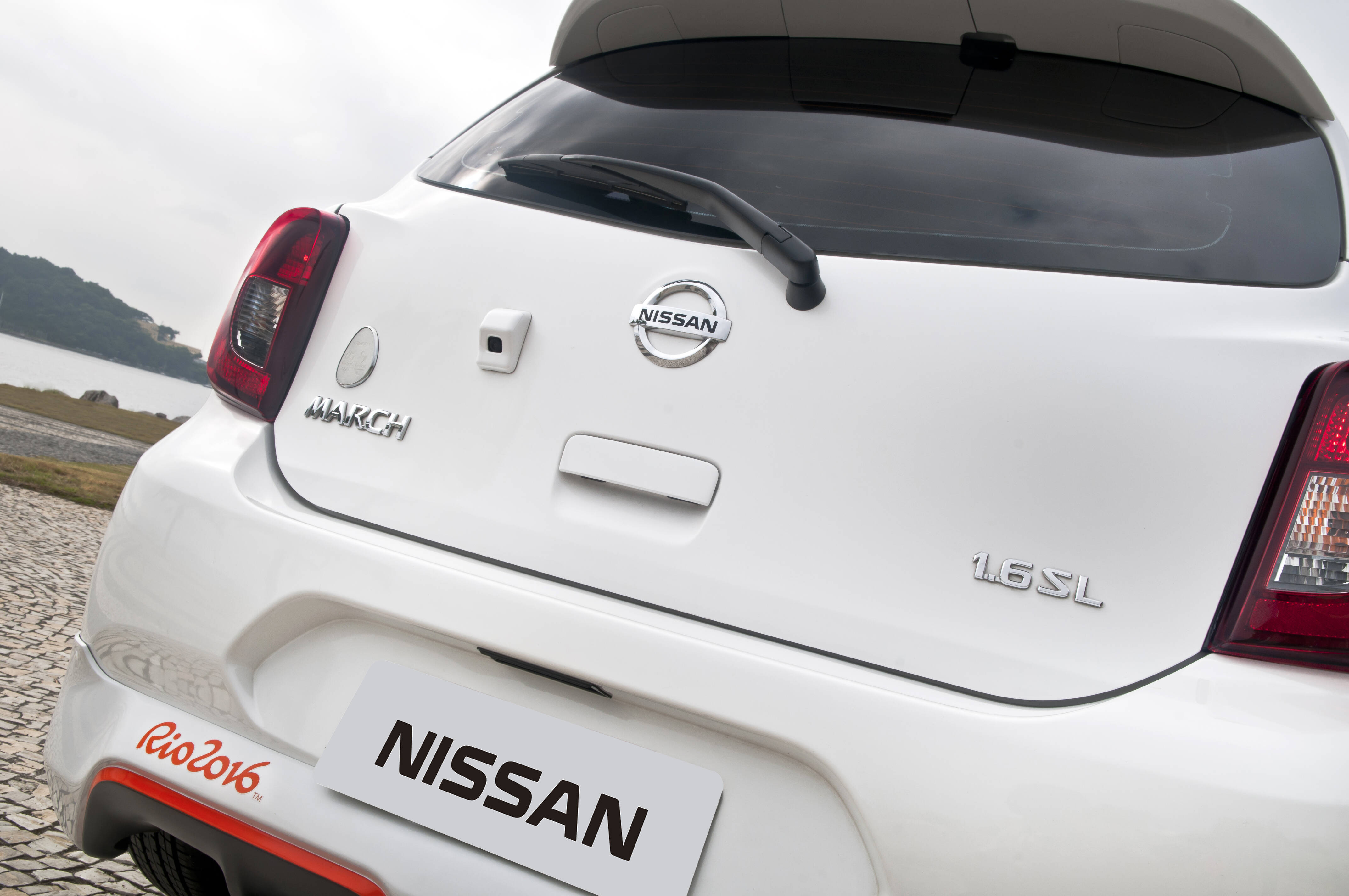 Nissan March Rio 2016. Foto: Divulgação