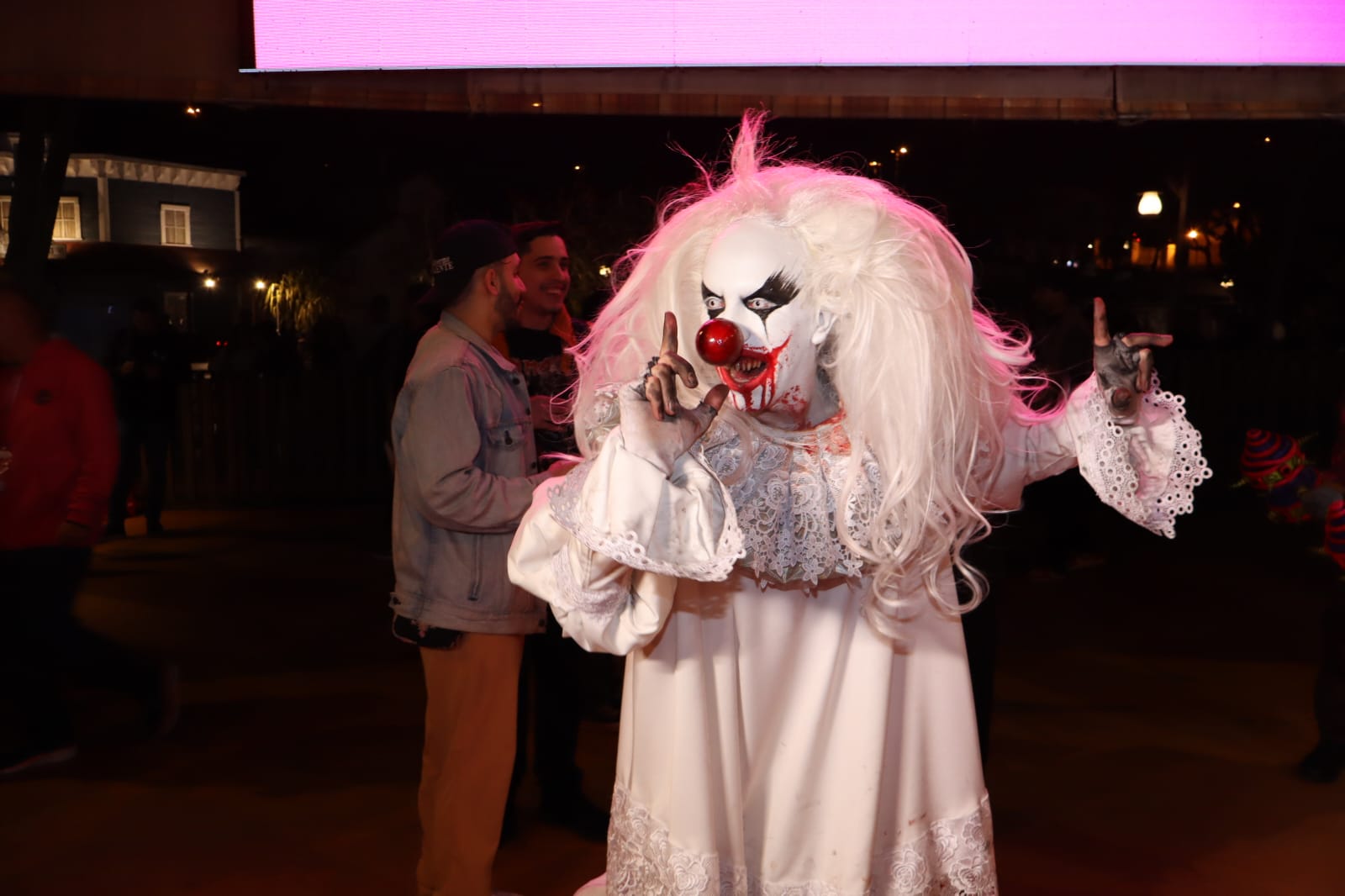 Personagens mais horripilantes do Circo dos Horrores no Hopi Hari. Foto: Pedro H. Lopes