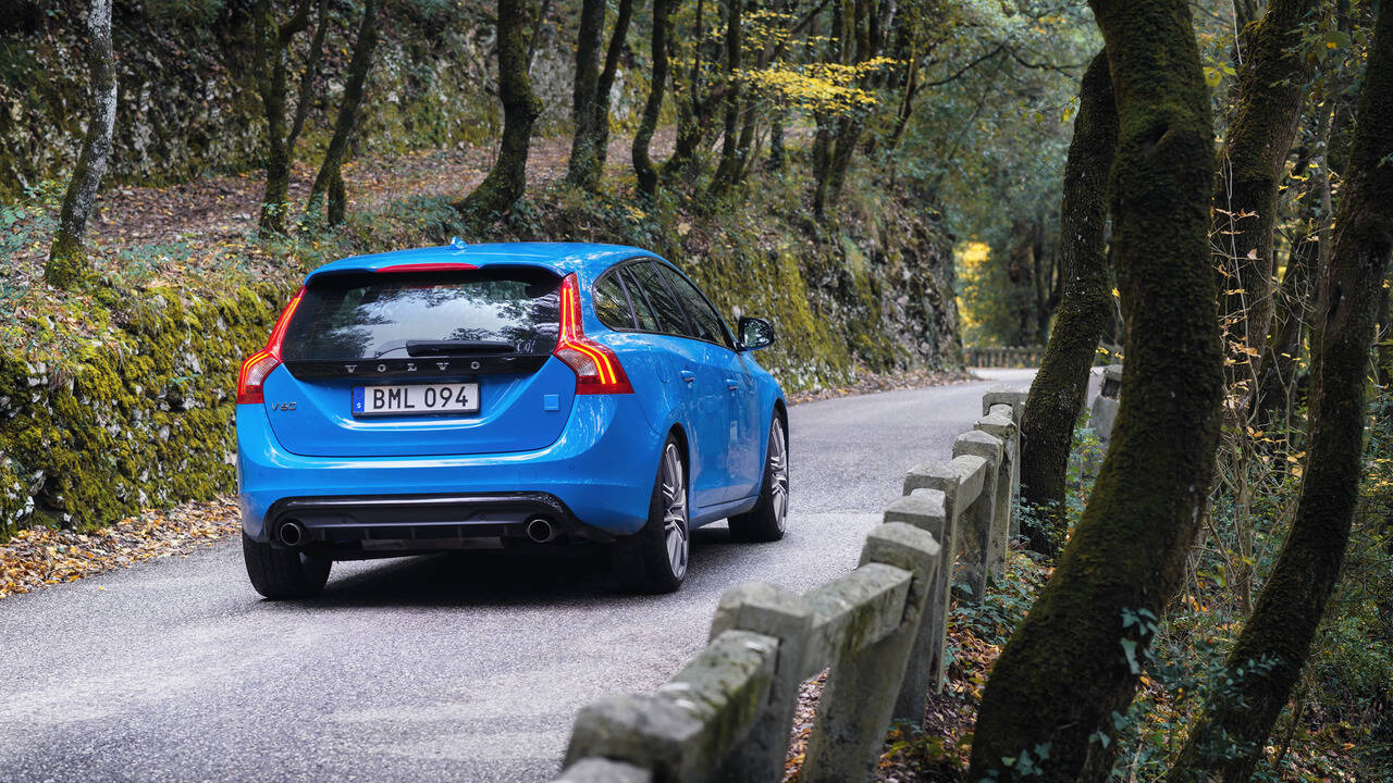 Volvo S60 e V60 Polestar. Foto: Divulgação