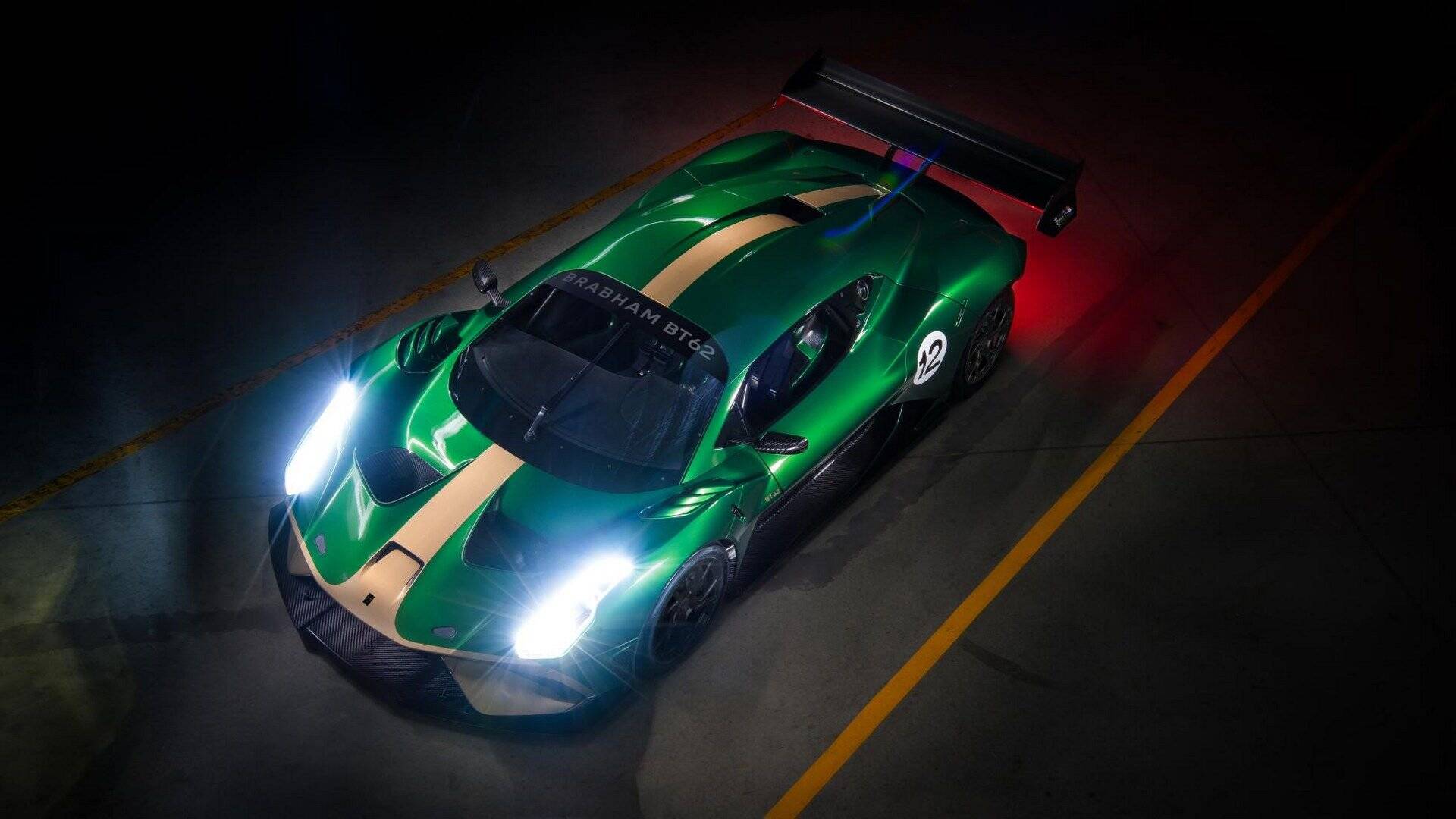 Brabham BT62 2018. Foto: Divulgação