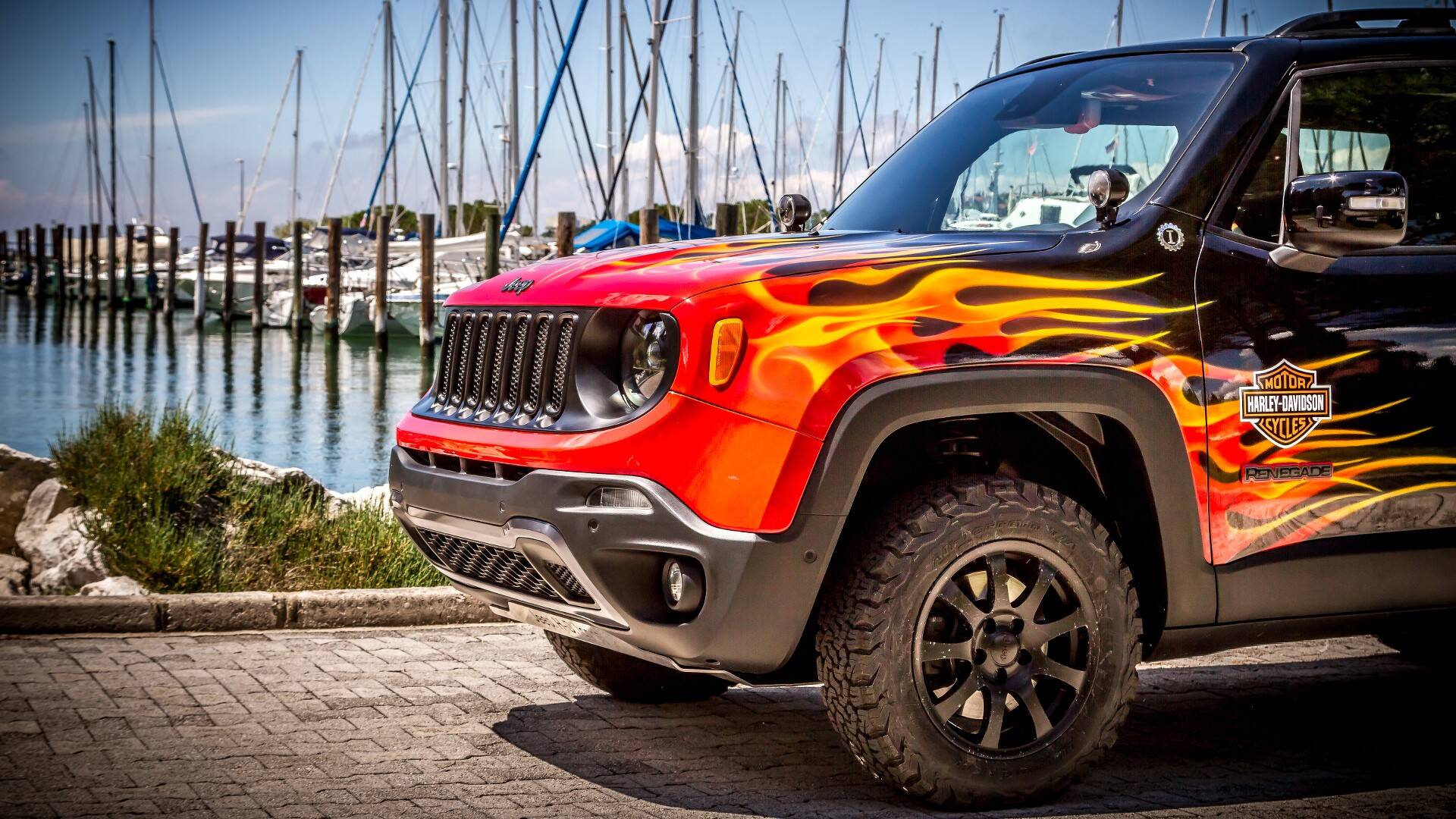 Jeep Renegade Hells Revenge. Foto: Divulgação