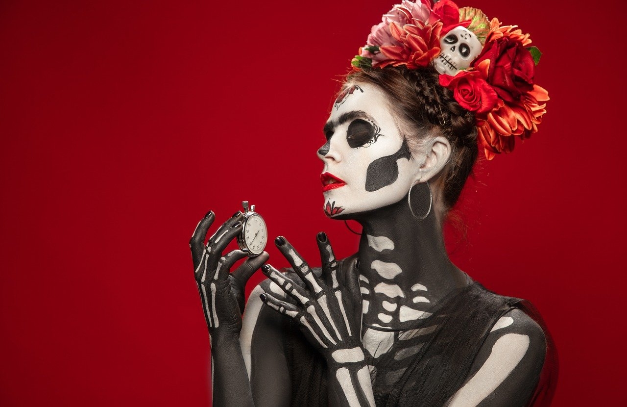  A Catrina é o símbolo maior da festa dos Mortos no México. Um símbolo conhecido internacionalmente.