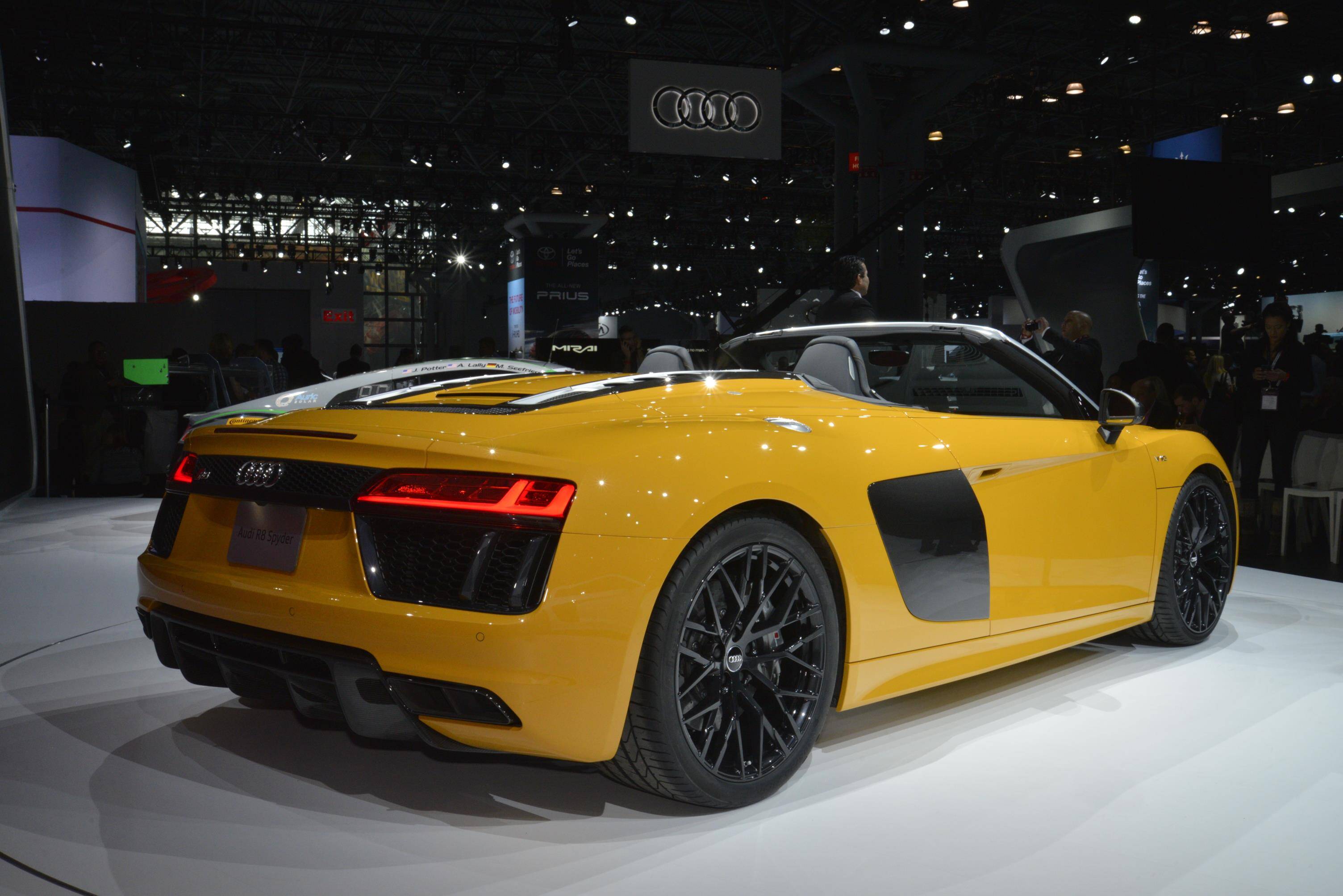 Audi R8 Spyder. Foto: Divulgação