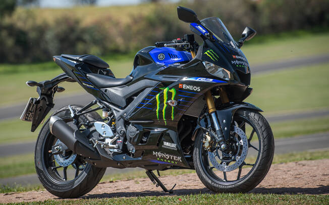 Yamaha YZF-R3 2020. Foto: Divulgação