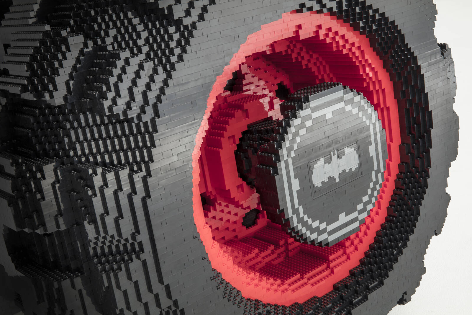 Batmóvel de Lego. Foto: Divulgação