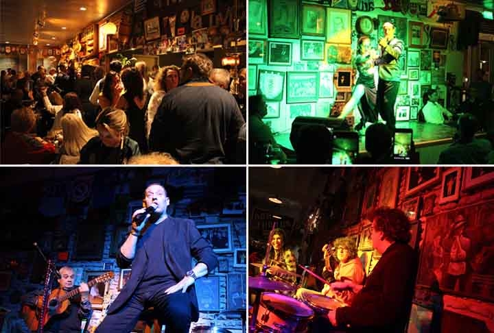 O Baar Fun Fun é um patrimônio da noite uruguaia. Fundado em 1895 no centro de Montevidéu, tem apresentações de tango, candombe e outros gêneros típicos da região toda santa noite, entre terças e sábados.  Reprodução: Flipar