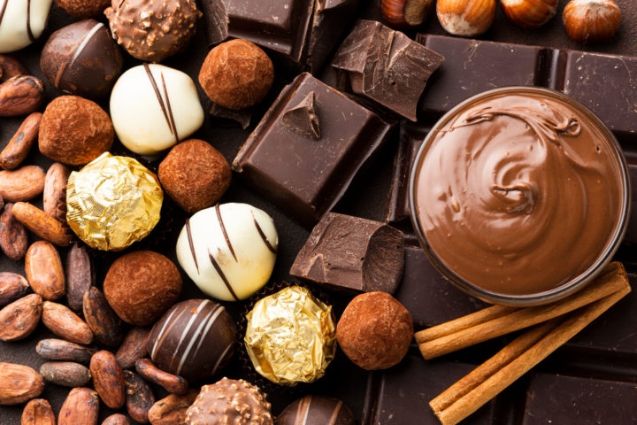 Campeão de vendas: Surpresa! A época do ano em que mais se vende chocolate não é a Páscoa, mas sim o Dia dos Namorados. Reprodução: Flipar