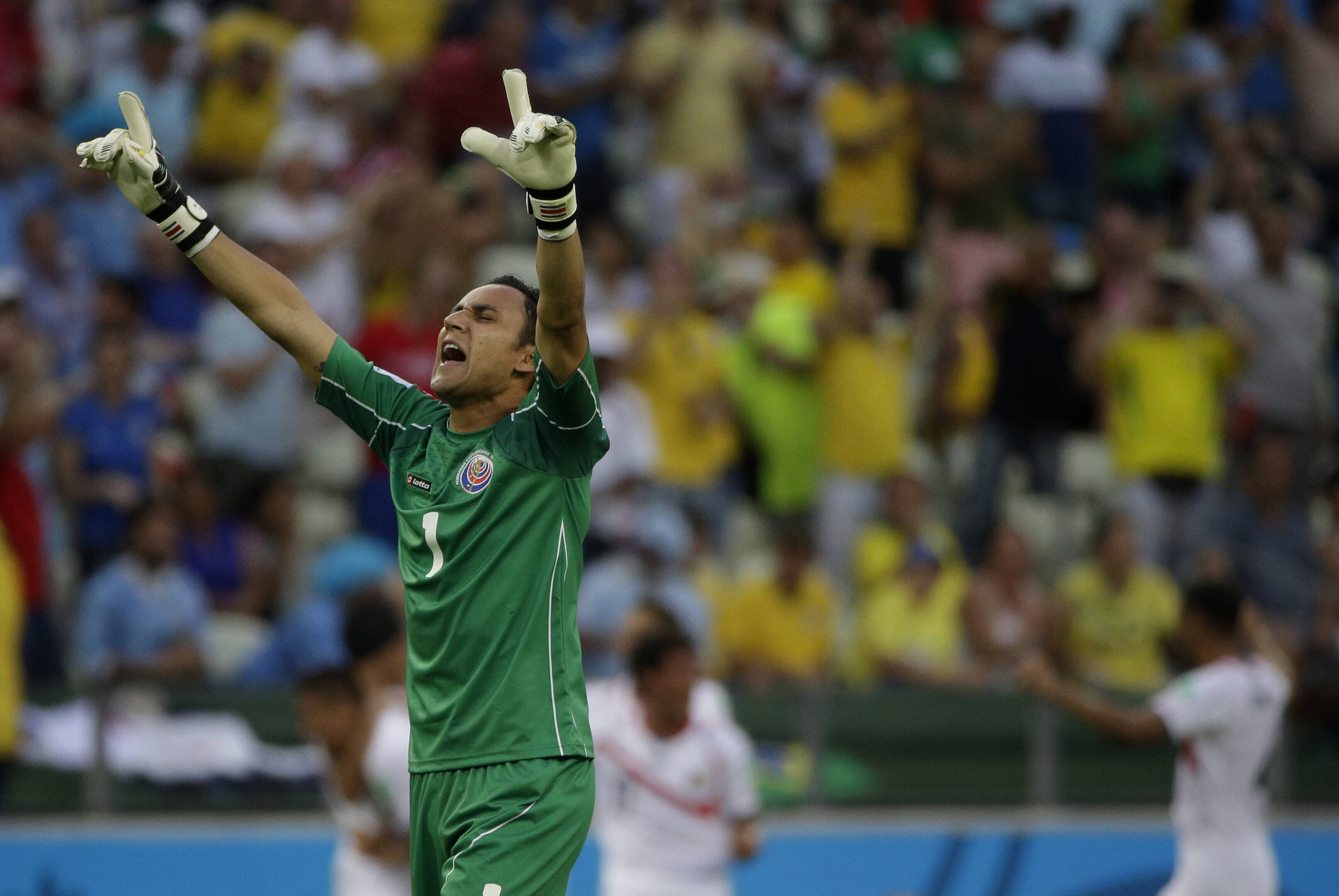 Keylor Navas, goleiro da Costa Rica AP