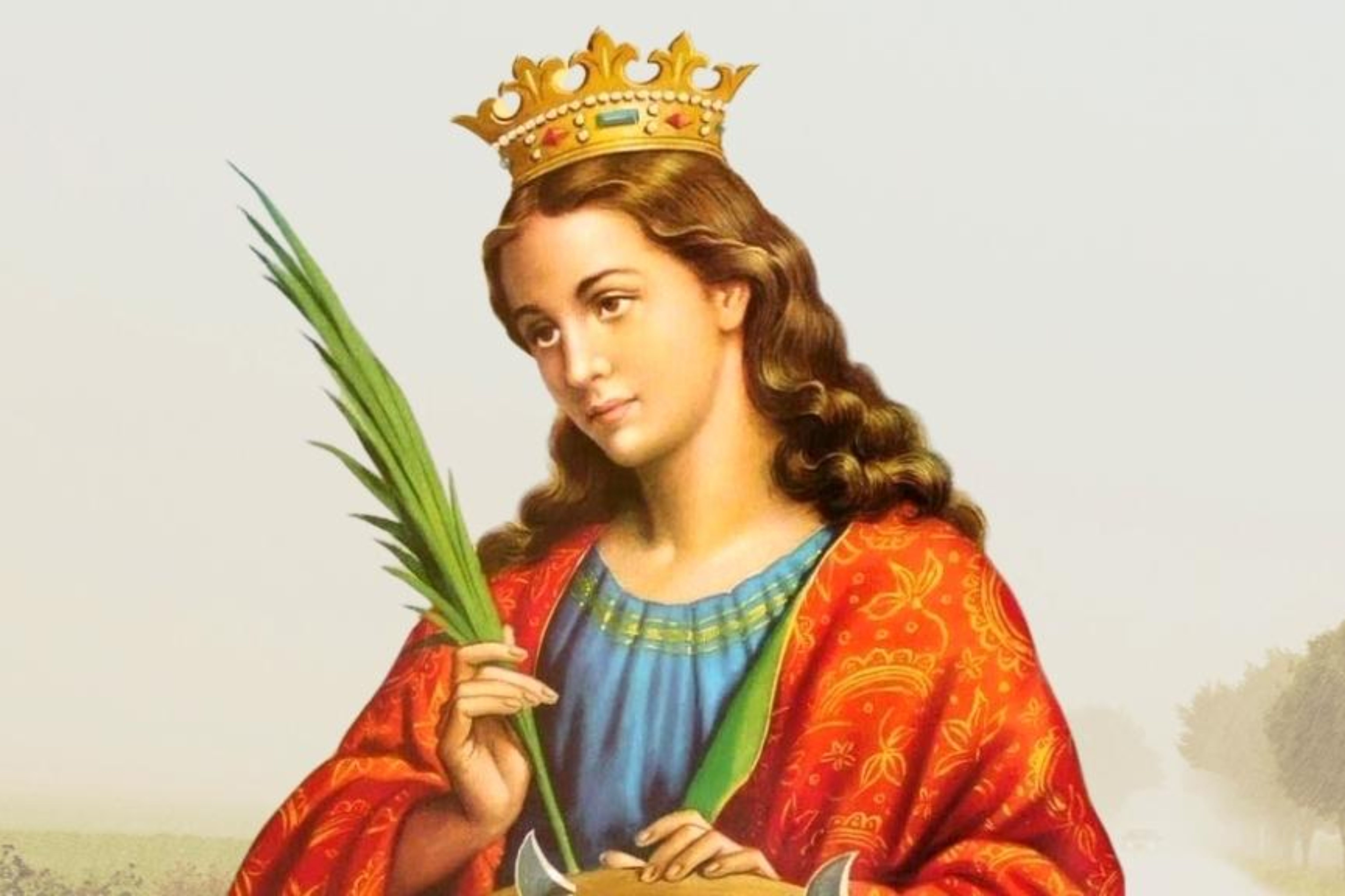 Santa Catarina de Alexandria: Ela é especialista em mulheres que desejam encontrar um bom marido. Conhecida por sua sabedoria e beleza, ela é invocada para ajudar as devotas a encontrar um companheiro que seja inteligente, gentil e respeitador. Sua liturgia é no dia 25 de novembro. Reprodução