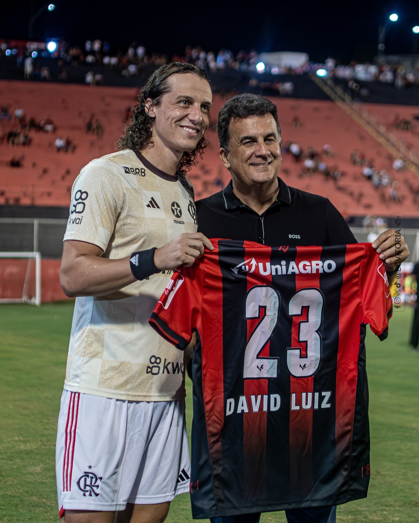 Vitória x Flamengo Reprodução/Instagram