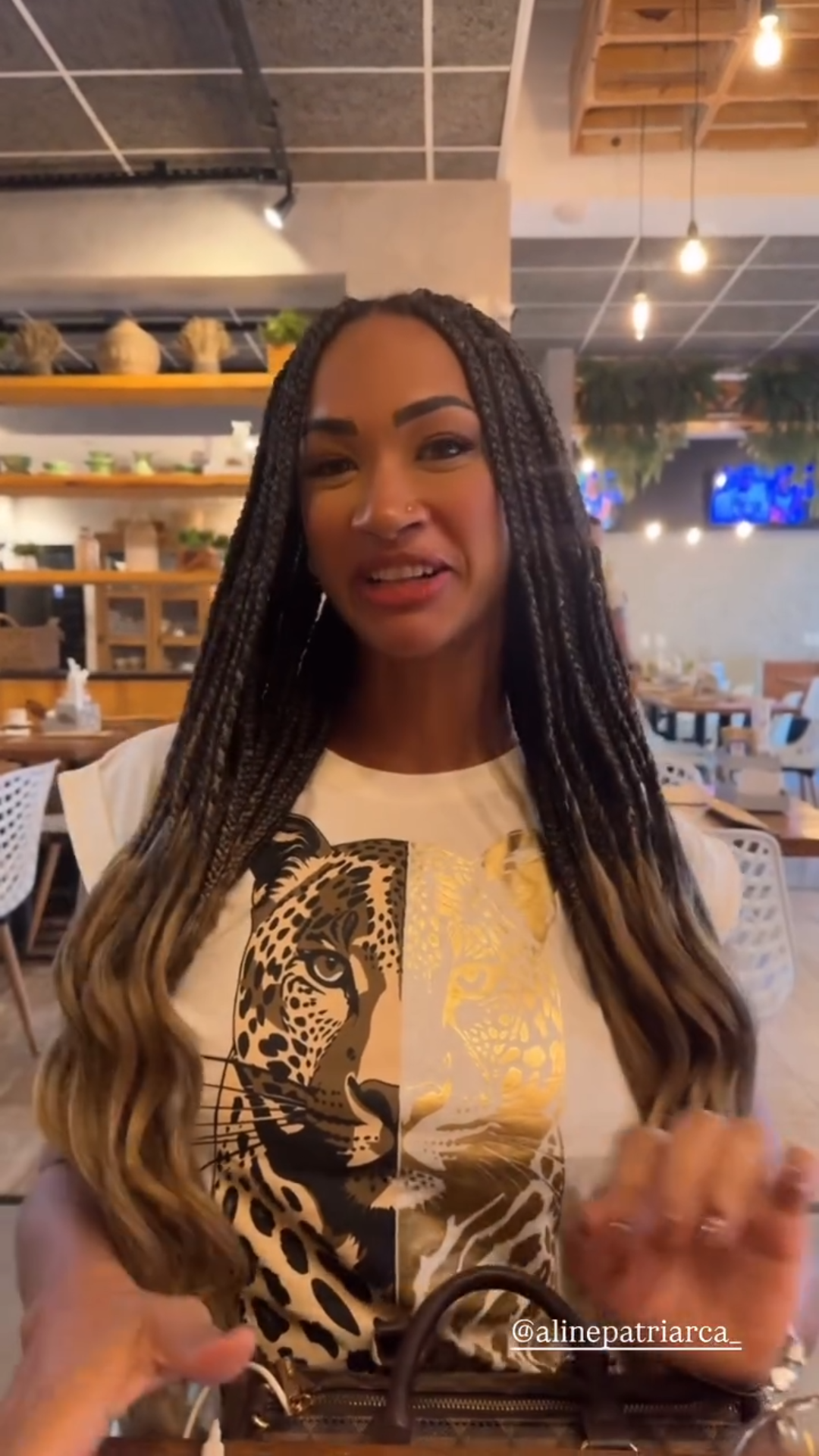 Vitória Strada posta encontro com Aline Patriarca. Foto: Reprodução Instagram @vitoriastrada_ 27.5.2025