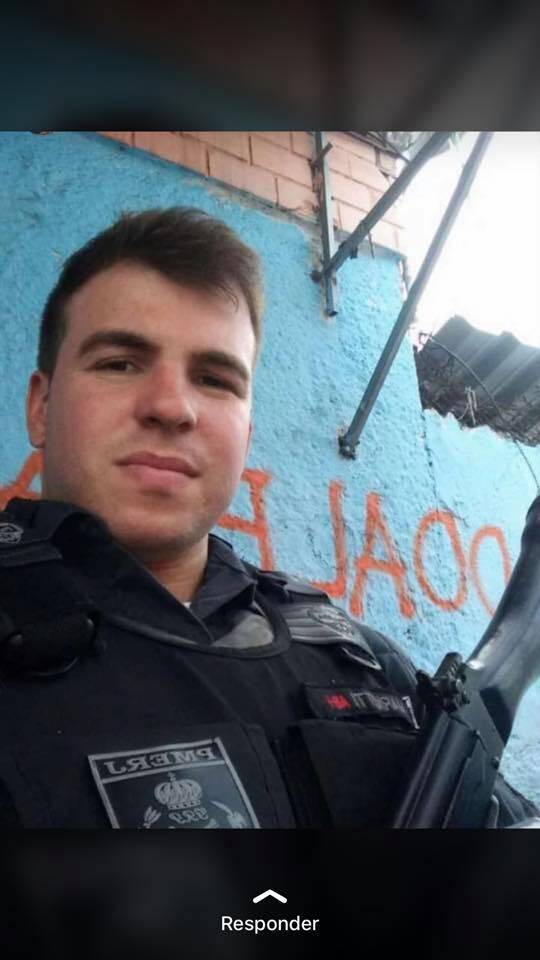 Policial morto no Rio de Janeiro. Foto: Reprodução/Facebook