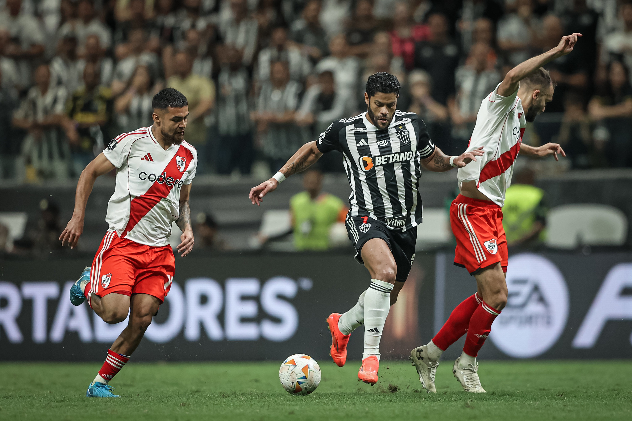 Atlético-MG x River Plate (Foto: Pedro Souza / Atlético)