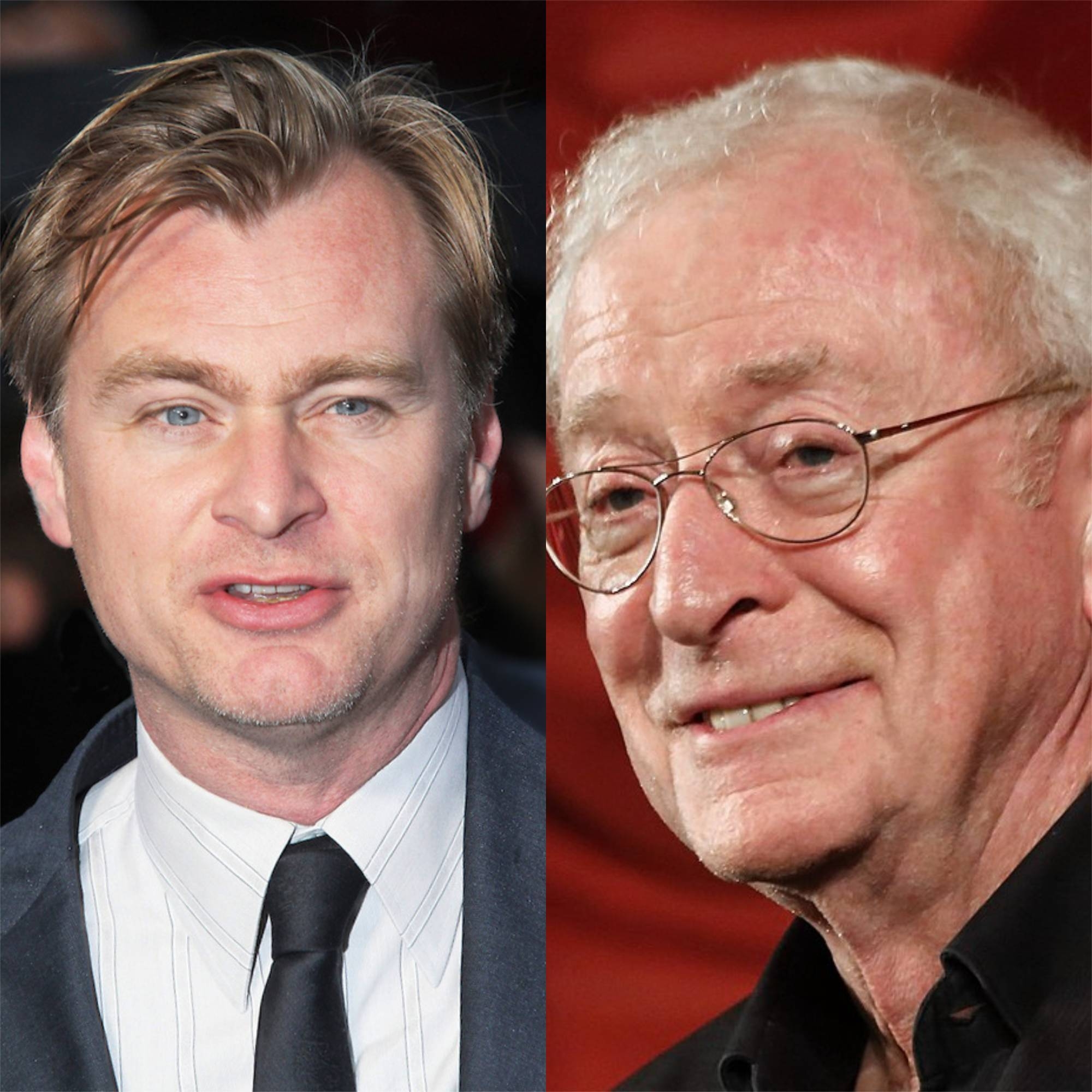 Christopher Nolan e Michael Caine Reprodução: Flipar
