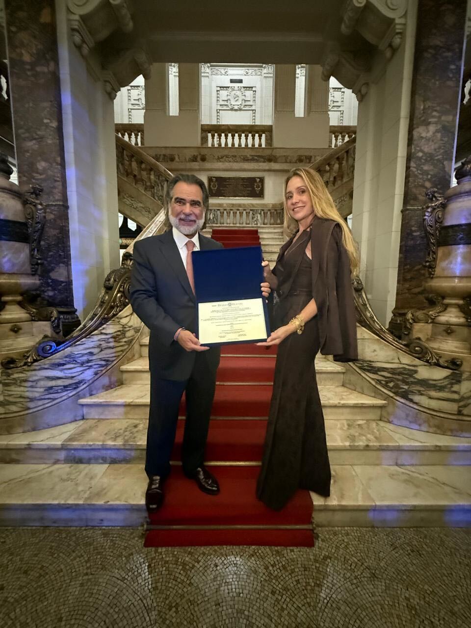 Jornal O Dia recebe Título Benemérito do Estado do Rio de Janeiro. Foto: Érica Martin/Agência O Dia