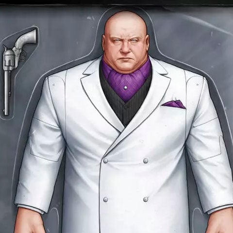 Wilson Fisk, o Rei do Crime, é um grande vilão de O Demolidor. A fortuna dele cresce porque ele investe o dinheiro do crime em tecnologia, biomedicina, bolsa de valores etc.  Reprodução: Flipar