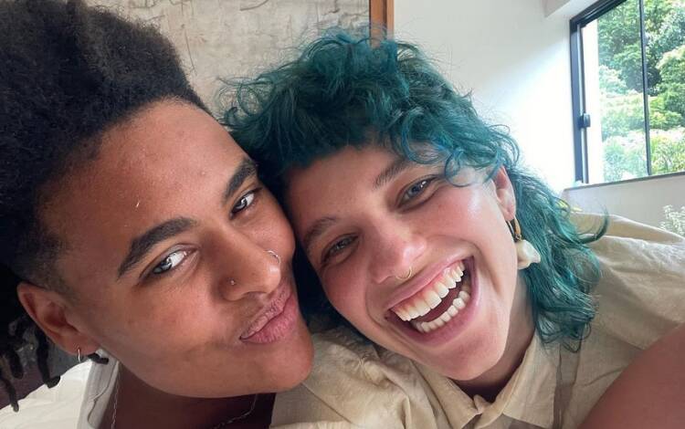 Bruna Linzmeyer posta fotos com Marta Supernova, sua namroada. Foto: Instagram/Reprodução - 13/03/2022