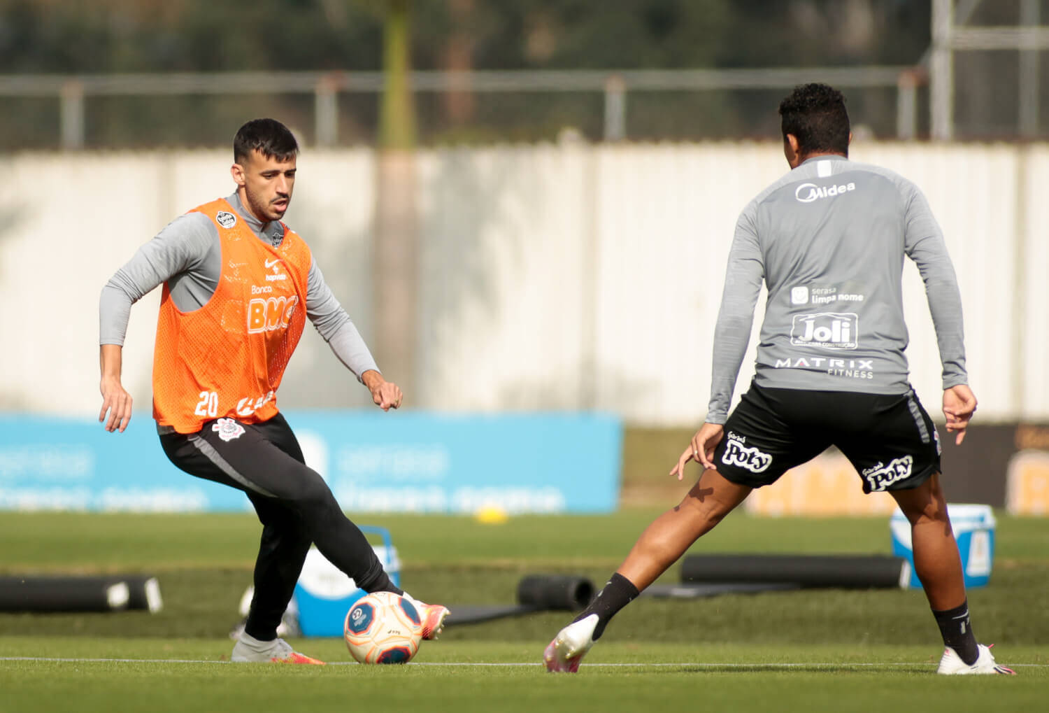 Corinthians faz mais um treino. Foto: Instagram