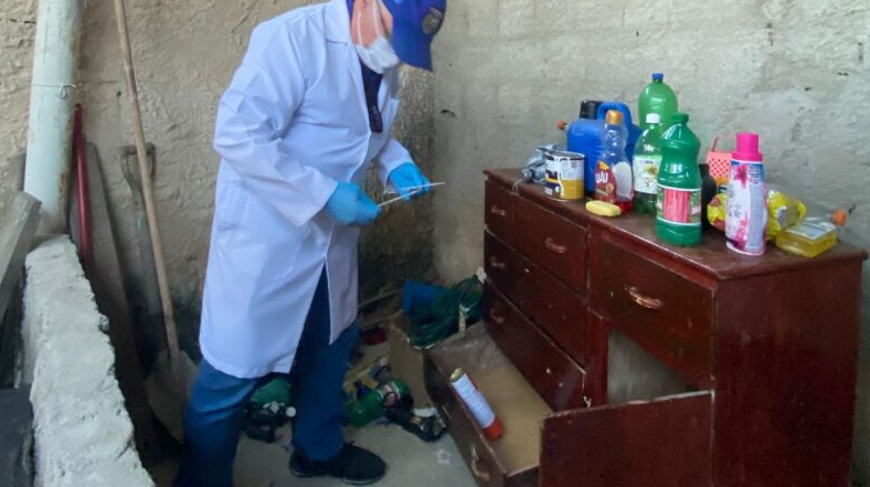 Polícia Científica de Alagoas divulga fotos da casa onde Ana Beatriz foi encontrada morta. Foto: Polícia Científica (AL)