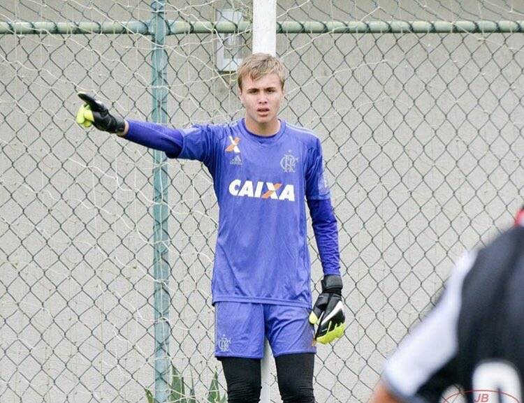 Bernardo Pisetta era goleiro e estava no Flamengo há pouco tempo. Foto: Facebook
