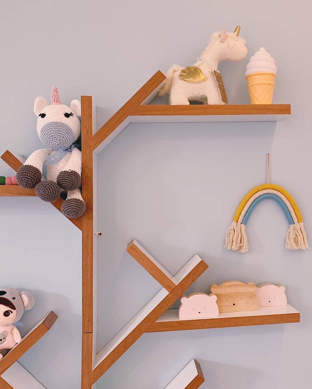 Detalhes do quarto da filha de Tatá Werneck. Foto: Reprodução/Instagram/@tatawerneck