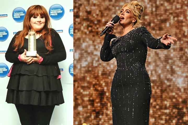 Adele - A cantora britânica passou por uma impressionante transformação física ao emagrecer aproximadamente 45 kg, graças em parte à adesão à chamada dieta Sirtfood. 

 Reprodução: Flipar