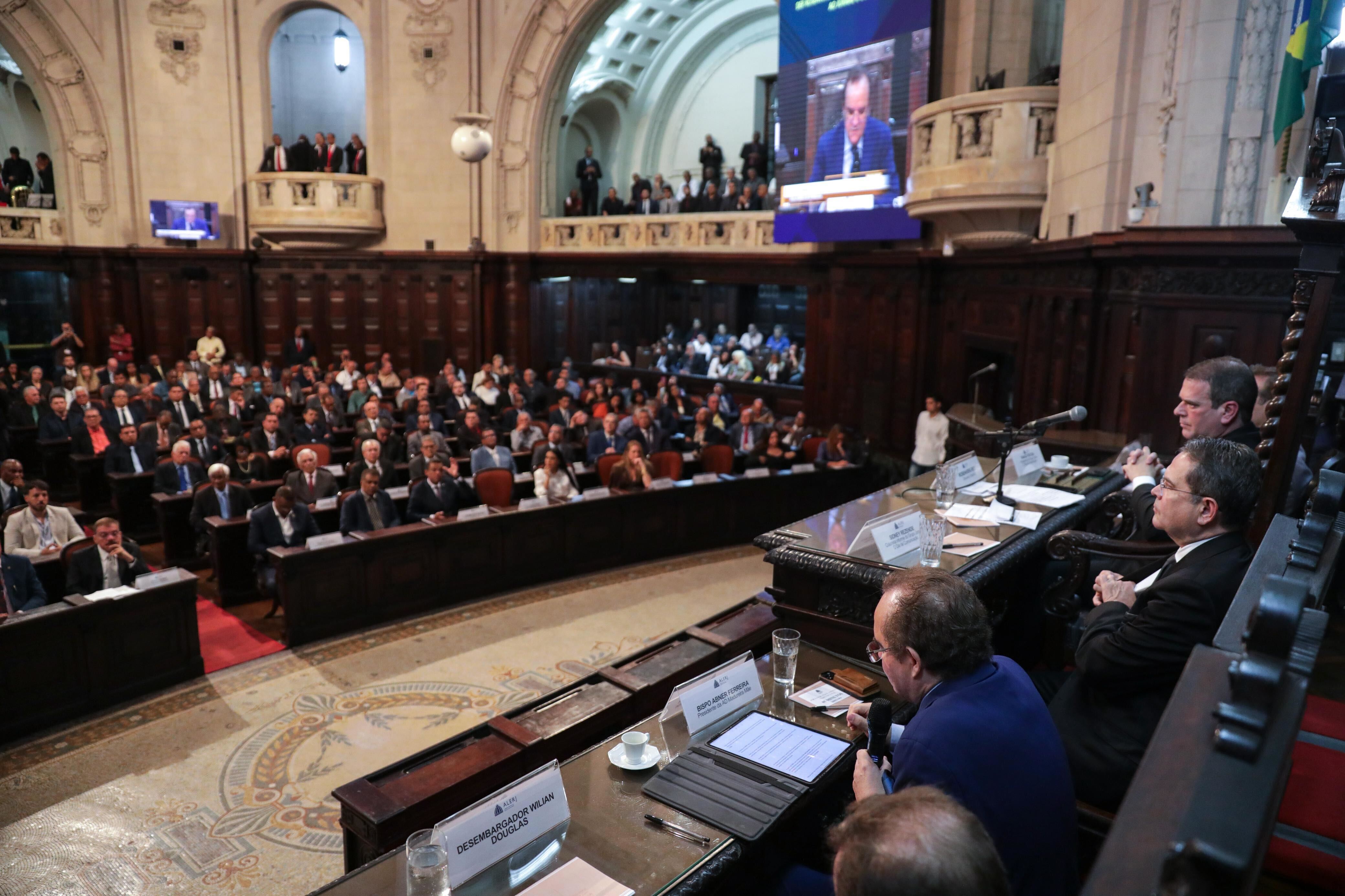 Jornal O Dia recebe Título Benemérito do Estado do Rio de Janeiro. Foto: Érica Martin/Agência O Dia
